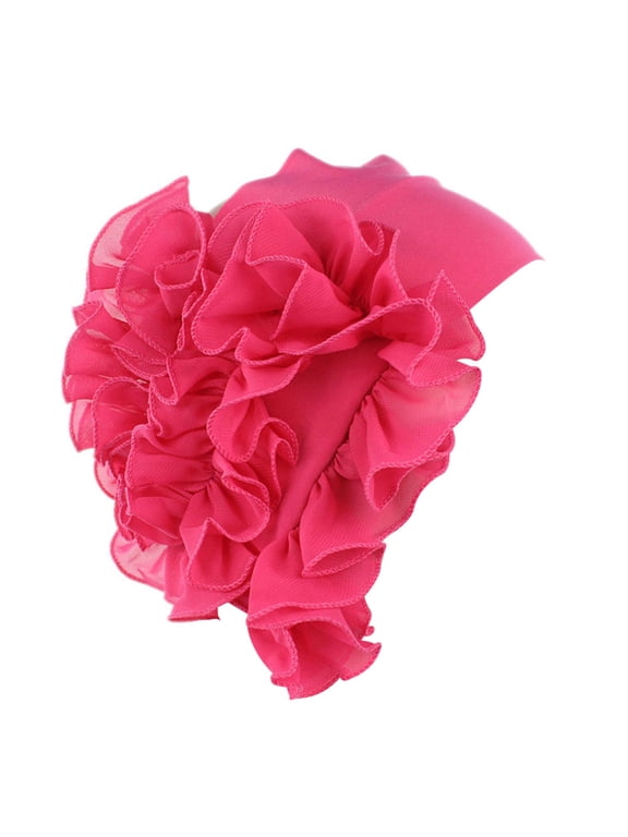 Bandanas Hair Towel Wrap for Women Beanies Head Scarf for Women Head Scarves for Women Wide Headband Towel Wrap for Women Hot Pink One Size