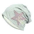 thumbnail image 1 of TRUBKH Beanie Head Coverings for Women Workout Headbands Sweatbands for Women Bandana Beanie for Women Hair Bonnet Boho Headbands Gray One Size, 1 of 4