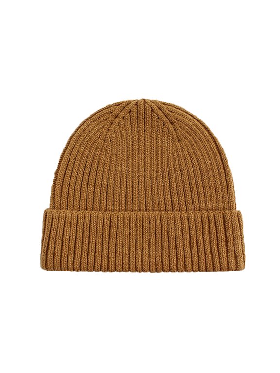 Beanie for Men Women Cute Beanie Hat Elasticity Soft Knit Hats for Women Hats for Men Winter Beanie Winter Hats for Women Warm Hat Crochet Skull Cap Wool Hat Cycling Cap Orange One Size