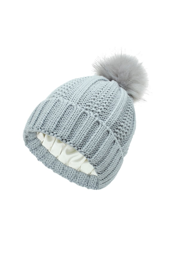 Beanies Beanies Hats Men Skull Cap for Locs Mens Beanie Skull Cap Skully Cap for Men Summer Beanie Gray One Size