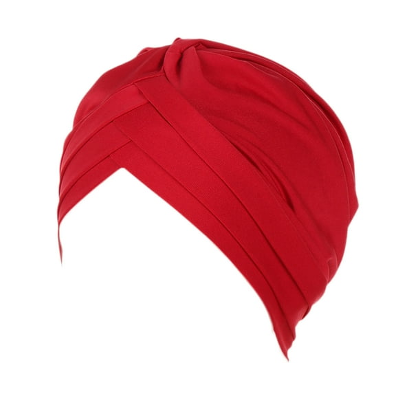 TRUBKH Boho Headbands for Women Head Scarfs Boho Headbands Head Wraps Silk Scarf for Women Hair Womens Head Scarf Running Headband Red One Size