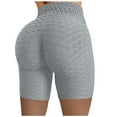 thumbnail image 1 of TRUBKH Butt Lifting Shorts Gym Shorts Women's Gym Shorts Workout Pants Women Tummy Control Biker Shorts Workout Shorts Women Butt Lifting Pants Gray S, 1 of 5
