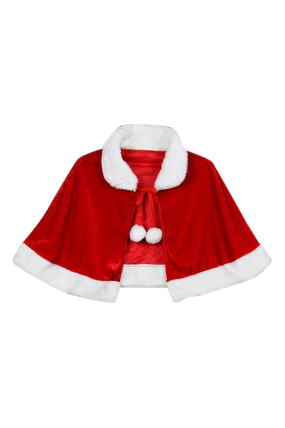 Christmas Cape Christmas Shawl Christmas Cloak Shawls and Wraps Scarf Headband Scarves for Women Ski Gaiters for Women Red One Size