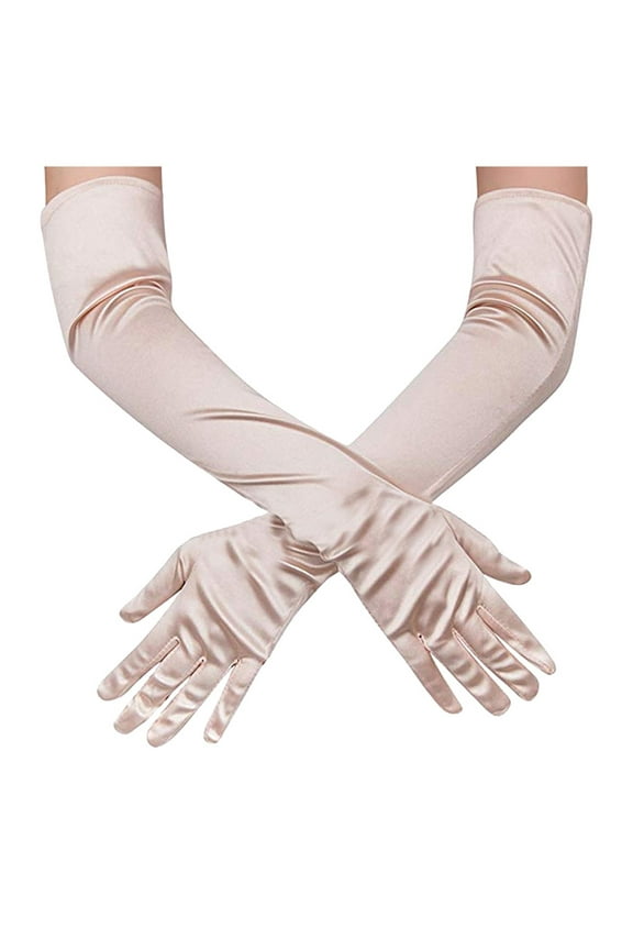 Compression Gloves Women Fishnet Gloves for Women Long Gloves Compression Gloves Women One Size Rose Gold One Size