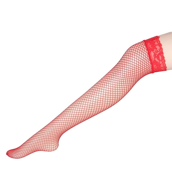 TRUBKH Compression Stockings for Women Dance Tights Pantyhose for Women Fishnets for Women Fishnet Stockings for Women Leggs Pantyhose for Women Fish Nets Leggings for Womens Red A