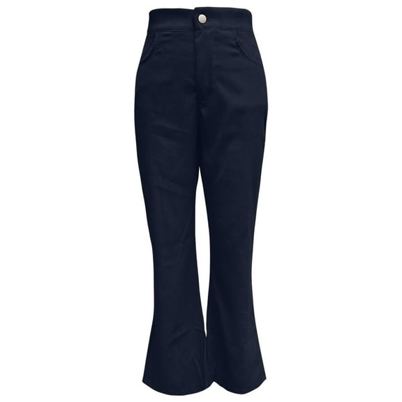 TRUBKH Corduroy Pants Women Baggy Pants Bellbottoms Pants for Women Corduroy Pants Sweater Pants Baggy Corduroy Pants Women High Waisted Cargo Pants Navy 3xl