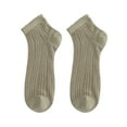 thumbnail image 1 of TRUBKH Cotton Compression Socks Women Cotton Socks for Men Womens Low Cut Socks Compression Ankle Socks Men Women's Compression Socks Men White Socks Athletic Ankle Socks Army Green A, 1 of 3