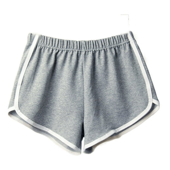 TRUBKH Cotton Shorts for Woman,booty Shorts for Women,yoga Shorts for Women,gym Shorts,sleep Shorts Women,women Beach Short Pants Casual Sport Shorts Summer Pants Gray S