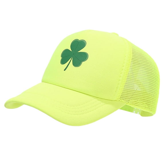 TRUBKH Cute Trucker Hats for Women Vintage Baseball Cap American Flag Hats Running Cap Women Trucker Hat Womens Hats Summer Running Hats Yellow A