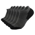 thumbnail image 1 of TRUBKH Cycling Socks Non Slip Socks for Women Fishnet Socks Compression Running Socks Workout Socks Women Womens Socks Low Cut Soccer Socks Women Dark Gray S, 1 of 9