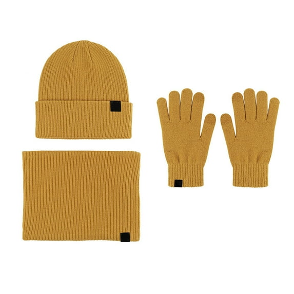 TRUBKH Fingerless Gloves for Women Cycling Gloves Gloves for Women Winter Gloves Fingerless Gloves Men Warm Gloves for Women Gloves for Men Yellow One Size