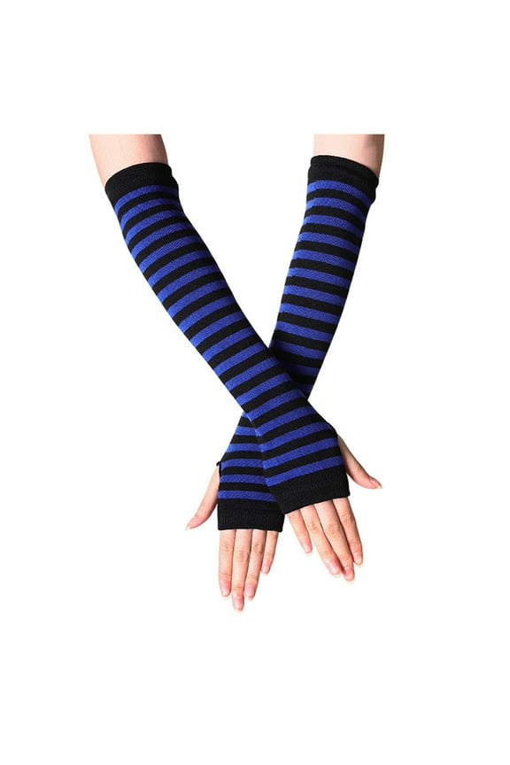 Fingerless Gloves for Women Mesh Gloves Fingerless Gloves Opera Gloves Womens Gloves Tea Party Gloves for Women Wedding Gloves Blue One Size