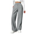 thumbnail image 1 of TRUBKH Fleece Pants Women High Waisted Pants for Women Pants for Women Trendy Winter Pants Women's Pants Stretchy Pants for Women Fluffy Tights Silver S, 1 of 9