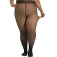 thumbnail image 1 of TRUBKH Fleece Tights for Women Plus Size Tights Thigh High Stockings for Women Panty Hose Women's Jeggings for Women Compression Leggings for Women Workout Pants Women Black Xl, 1 of 9