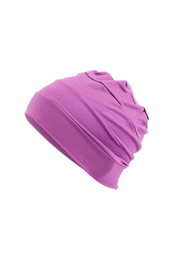 Hair Towels for Women Wide Headbands Hair Towel Wrap Hair Towels Hair Bandanas for Women Caps for Women Chemo Headwear for Women Purple One Size