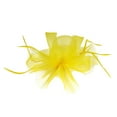 thumbnail image 1 of TRUBKH Hats for Tea Party Women's Fascinators Tea Hats for Women 2025 Feather Headpiece Fascinators for Women Tea Party Hats Fascinator Hats for Women Yellow One Size, 1 of 3