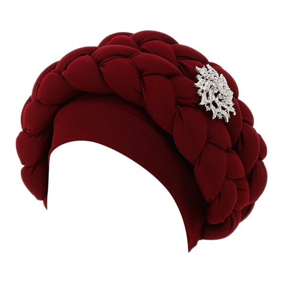TRUBKH Head Wraps Sweat Headband Head Band Head Scarfs Hair Towel Wrap for Women Headwraps for Women Headbands for Women Red One Size