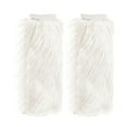 thumbnail image 1 of TRUBKH Knee High Stockings for Women Over the Knee Socks Leg Warmers 80s Women Thigh High Stockings Knee High Socks for Women Long Socks for Women Knee Socks White 1 M, 1 of 7
