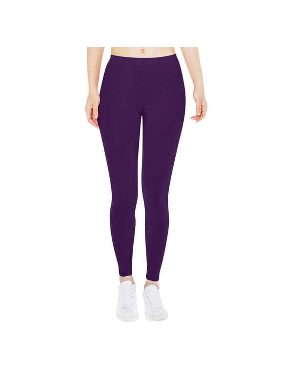 Leggings for Women Workout Leggings Seamless Leggings Tight Womens Pants Gym Leggings Nylon Legging Yoga Leggings Stretch Leggings for Women Yoga Pants Women Gym Athletic Tights Purple 2xl