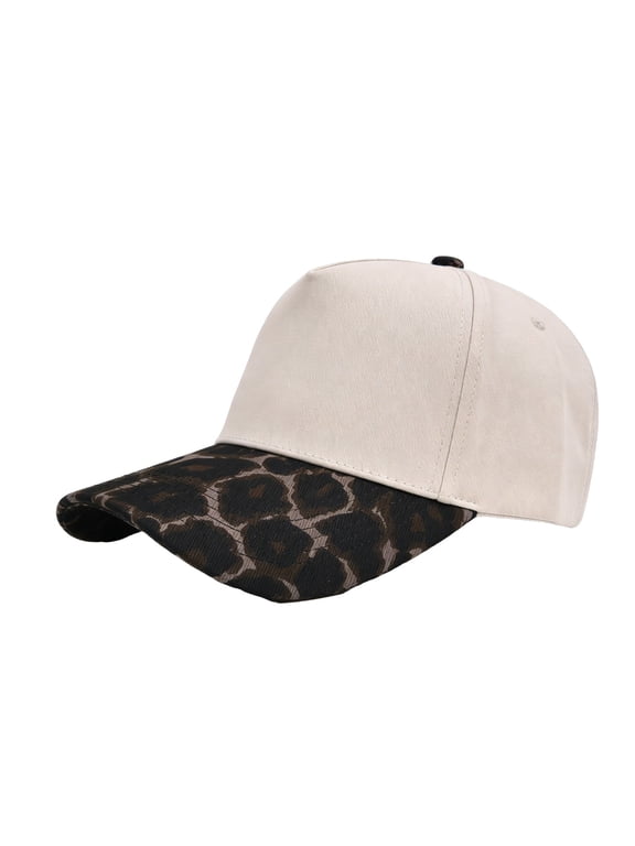 Leopard Print Baseball Cap for Men Women St Patricks Day Hat Runner Cap for Men Women Outdoor Hats for Men Women Performance Sport Hats Lightweight Hat Trucker Hat Gray One Size