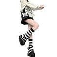 thumbnail image 1 of TRUBKH Long Socks for Women Leg Warmers Warm Socks for Women Leg Warmer Fuzzy Leg Warmers Knee High Stockings for Women Knee Socks Dark Gray One Size, 1 of 4