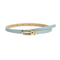 thumbnail image 1 of TRUBKH Men Belt Stretchy Belt for Women Jean Chain Golf Belt Leather Belt Women Skinny Belt Women Mens Belts Sky Blue One Size, 1 of 3