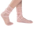 thumbnail image 1 of TRUBKH Men Compression Socks No Show Womens Socks No Show White Socks Women Golf Socks Low Cut Socks Ankle Compression Socks for Women Womens No Show Socks Pink One Size, 1 of 3