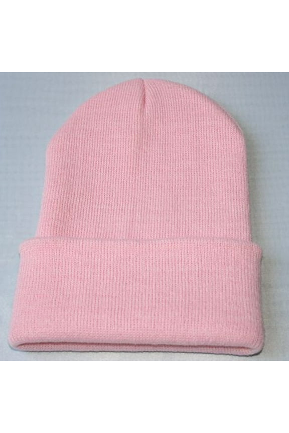 Mens Beanie Beanies Winter Hat Skully Cap for Men Skull Cap for Locs Camo Beanie Beanies Hats Men Pink One Size