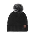 thumbnail image 1 of TRUBKH Mens Beanie Winter Hats for Women Beanie for Women Beanies Winter Hat Skully Cap for Men Camo Beanie Black One Size, 1 of 3