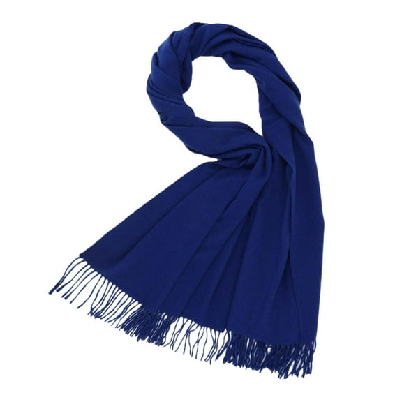 TRUBKH Neck Scarf for Women Winter Scarves for Women Warm Scarf Thick Scarf Winter Scarf Plaid Scarf for Women Scarf for Men One Size Blue One Size