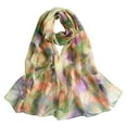 thumbnail image 1 of TRUBKH Plaid Scarf for Women Womens Scarves Neck Scarf for Women Winter Scarves for Women Rave Scarf Shawls and Wraps Scarfs for Women One Size Green One Size, 1 of 2