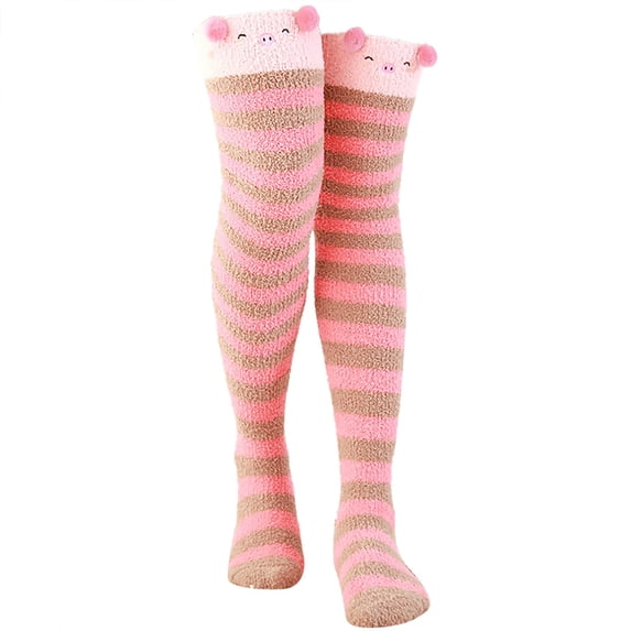 TRUBKH Plus Size Compression Socks Women's Socks Women Compression Socks Plus Size Compression Socks Wide Calf Compression Socks for Women Wide Calf Womens Running Socks Red One Size