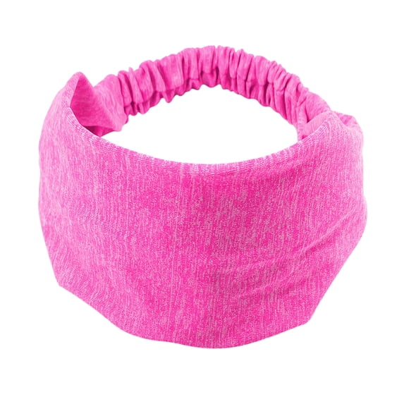 TRUBKH Running Headband Hair Bands Workout Headbands for Women Sweatbands Sweatbands for Women Sweat Rags for Men Sweat Headbands for Women Hot Pink One Size