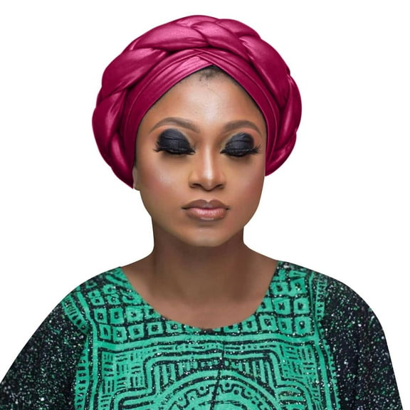 TRUBKH Running Headband Satin Head Scarf Silk Hair Wrap Head Wraps Hair Towels Head Band Womens Head Scarf Hot Pink One Size