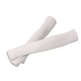 thumbnail image 1 of TRUBKH Satin Gloves Arm Warmers Wedding Gloves Long Gloves Tea Party Gloves Opera Gloves Fingerless Gloves Gray One Size, 1 of 5