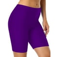 thumbnail image 1 of TRUBKH Shapewear Tummy Control Under Skirt Shorts Thigh Society Cooling Shorts for Women Seamless Shorts Safety Shorts Seamless Shorts for Women Purple 3xl, 1 of 8