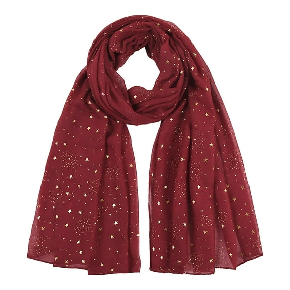 TRUBKH Shawl Poncho Scarf for Women Silk Bandana Wild Rags for Women Cashmere Shawl Linen Scarf Poncho Shawl Red One Size