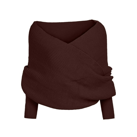 TRUBKH Shawls and Wraps for Evening Dresses Shawl Wraps for Women Shawl Wrap Sweater Shawl Shawls and Wraps for Evening Dresses Formal Shawl One Size Brown One Size