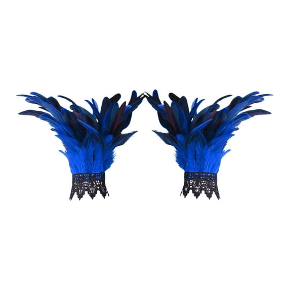 TRUBKH Sheer Gloves Fishnet Gloves Fishnet Arm Sleeves Tea Party Gloves for Women Satin Gloves Wedding Gloves Gloves for Women Blue One Size