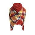 thumbnail image 1 of TRUBKH Silk Headbands for Women Silk Bandana Pashmina Wraps for Women Cotton Head Scarf Neck Cooler Satin Head Scarf Satin Headbands Red One Size, 1 of 2