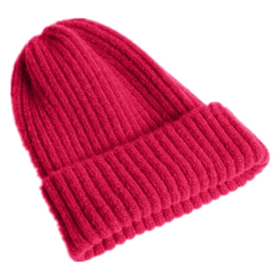 TRUBKH Skull Cap Camo Beanie Skull Cap for Locs Summer Beanie for Men Winter Hat Winter Hats for Women Mens Beanie Hot Pink One Size