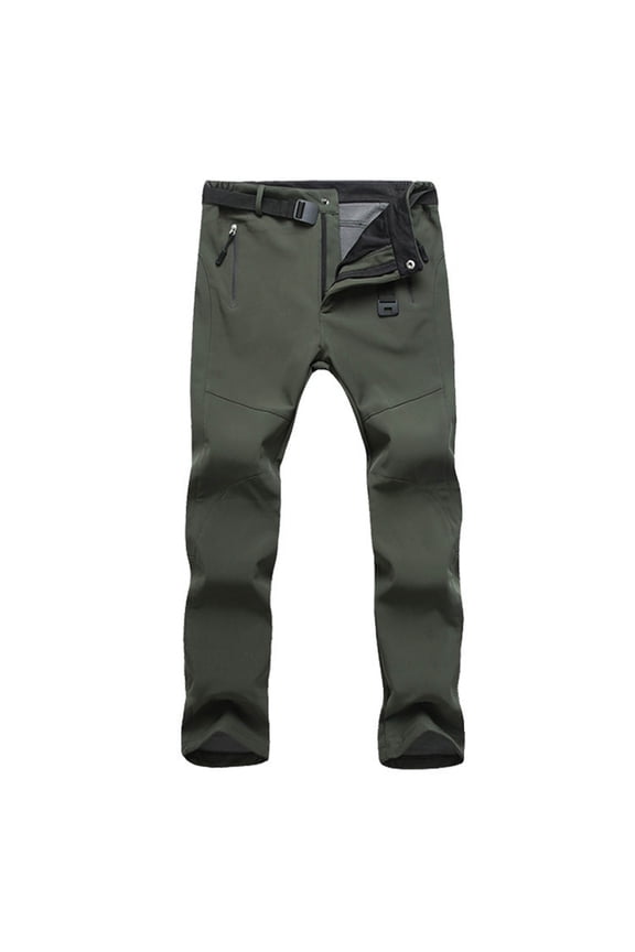 Snow Pants Ski Pants Warm Pants Ski Pants Women Warm Joggers for Women Winter Rain Pants Winter Pants Army Green L