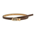 thumbnail image 1 of TRUBKH Stretchy Belt for Women Western Belt Women's Belts Cowgirl Belt Jean Chain Womens Leather Belt Web Belt Coffee One Size, 1 of 3