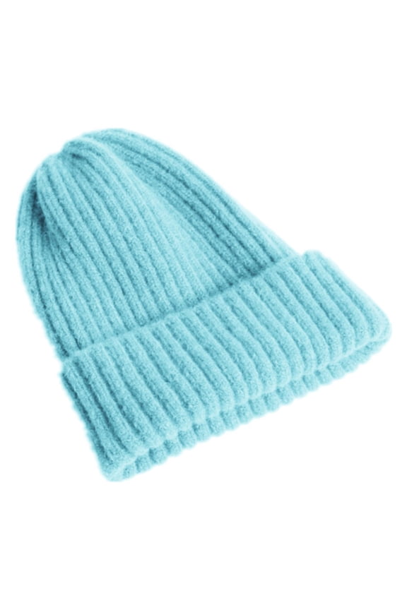 Summer Beanie Summer Beanie for Men Winter Hat Skully Cap for Men Camo Beanie Skull Cap for Locs Beanies Hats Men Sky Blue One Size