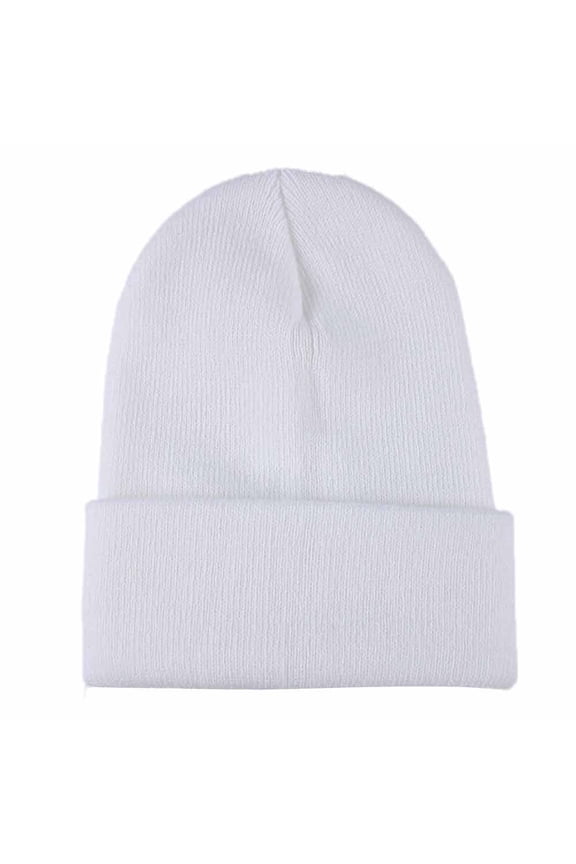 Summer Beanie for Men Skull Cap for Locs Winter Hat Winter Hats for Women Skully Cap for Men Skull Cap Mens Beanie White One Size