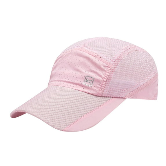 TRUBKH Sun Visor Women's Summer Hats Mens Hats with Brim Mens Cap Baseball Cap Women Bucket Hat Sun Hats for Women Pink One Size