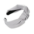 thumbnail image 1 of TRUBKH Sweat Headband Men Cute Headbands for Women Cloth Headbands for Women Wide Headband Running Headband Silk Headband Hair Wrap Gray One Size, 1 of 2
