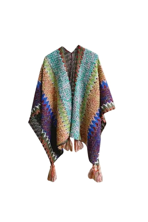 Triangle Shawl Shawls and Wraps for Evening Dresses Knit Poncho Shawl Women Scarves Sheer Scarf for Women Capes for Women Green 1 One Size