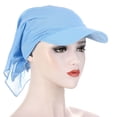 thumbnail image 1 of TRUBKH Turbans for Women bandana scarf head cover bandanas for women satin scarf lace bandana sweat band lace bandana for Men and Women cap headband square scarf Pirate Hat Multicolor One Size, 1 of 3