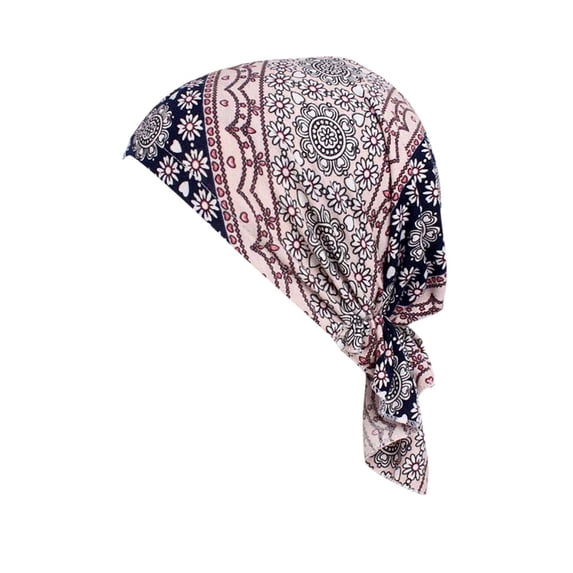 TRUBKH Turbans for Women bandanas for women for Men and Women cap headband head wrap bandana scarf tie headband square scarf hair scarf silk head scarf hair wrap lace bandana Multicolor One Size
